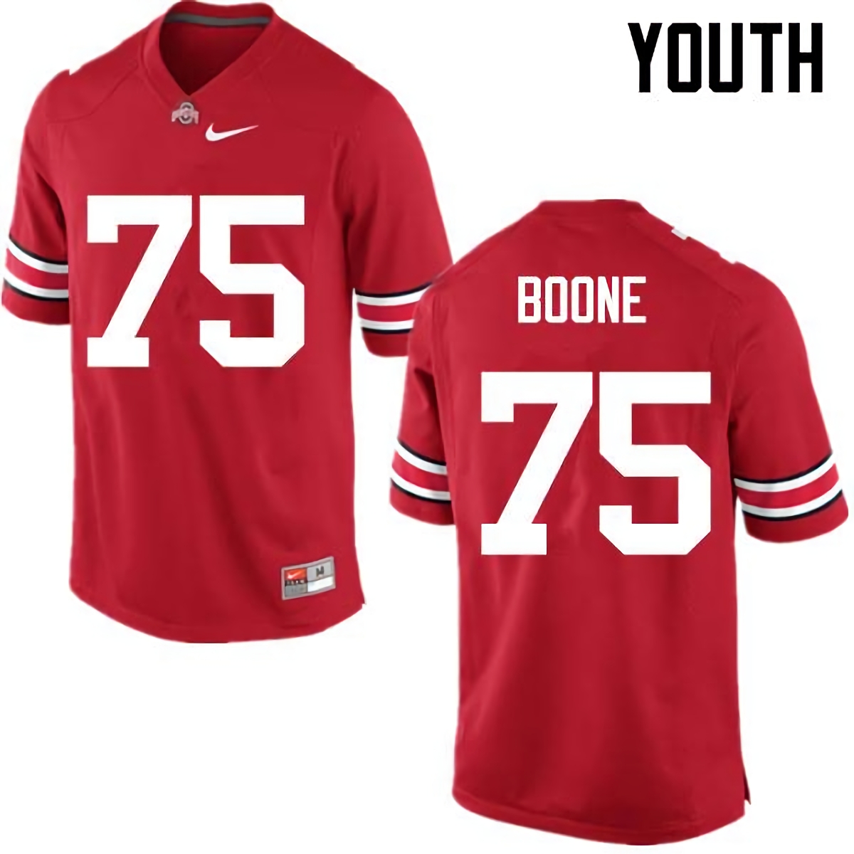 Alex Boone Ohio State Buckeyes Youth NCAA #75 Nike Red College Stitched Football Jersey BGD2056CW